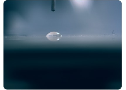 プラズマ処理前の接触角